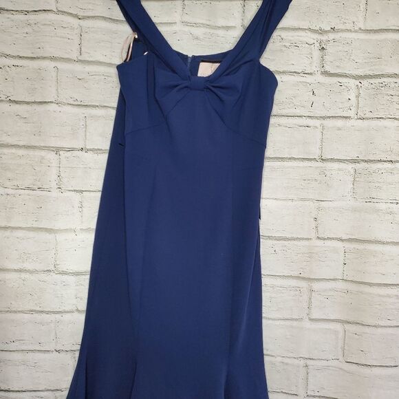 Gal Meets Glam The Tyler Dress in Navy - NWT sz US 14 - Picture 5 of 12